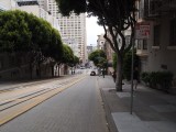 Steep street in Los Angeles