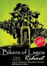 Bikers Of Lagos Rideout: SAAB Edition.