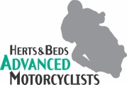 HBAM  (AKA) Herts & Beds Advanced Motorcycle Group logo
