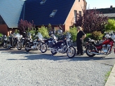 Motorcykler ved B&B Dannevirke
