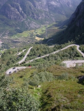 View of the road