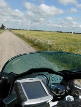 GPS og grusvej
