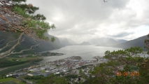 View over Åndalsnes 2013