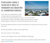 Camping på Øland