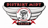 Harley Davidson Club - Distrikt Midt logo