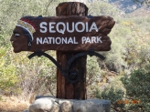Indgang til Sequoia National P