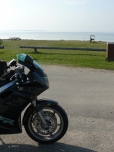 Motorcykel, sol og sommer