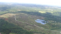 Luftfoto set fra Vrads siden