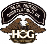 Peak Riders Chesterfield UK HOG #9943 logo