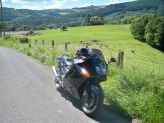 Cheshire to Wales coast and back through mid wales