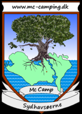 Mc-camp Sydhavsøerne logo