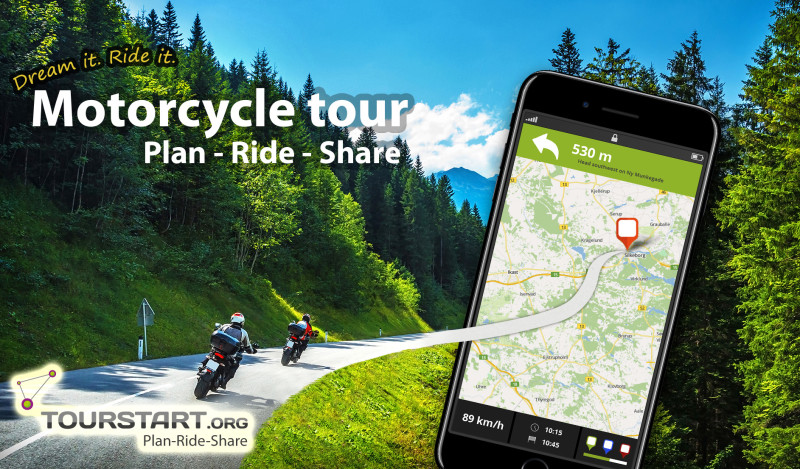 www.tourstart.org - motorcycle tour, motorcycle route and motorcycle event