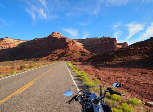 Motorcycle rideplan for summer holiday trip on Harley Davidson